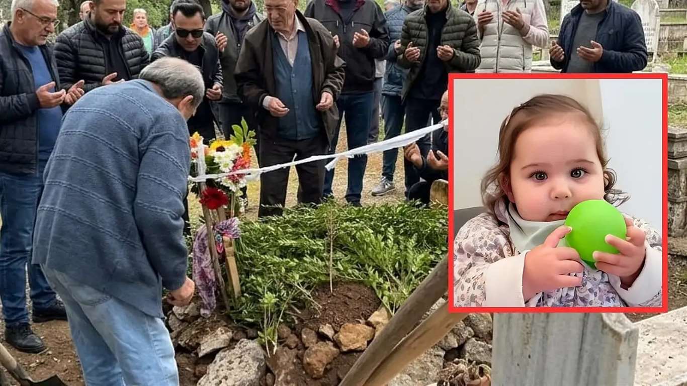 Trafik kazasında hayatını kaybeden 9 aylık Umay bebek toprağa verildi haberi